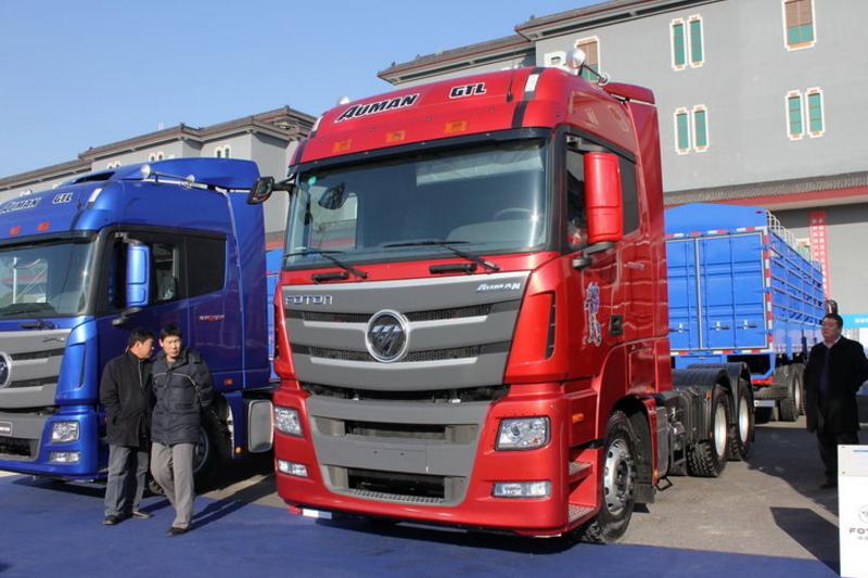 福田 欧曼GTL 6系重卡 超能版 460马力 6X4 国五危险品牵引车(BJ4259SNFKB-AB)