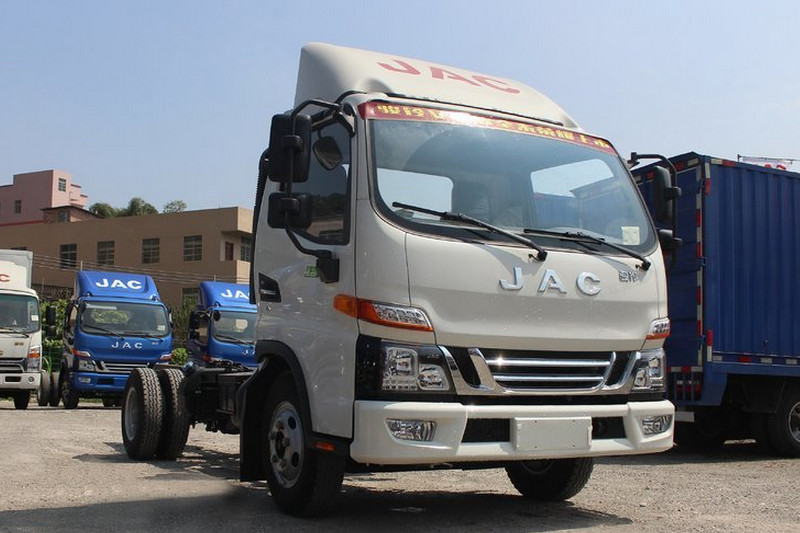 江淮 骏铃V5 120马力 4.2米 国五 单排仓栅式载货车(HFC5043CCYP91K1C2V)
