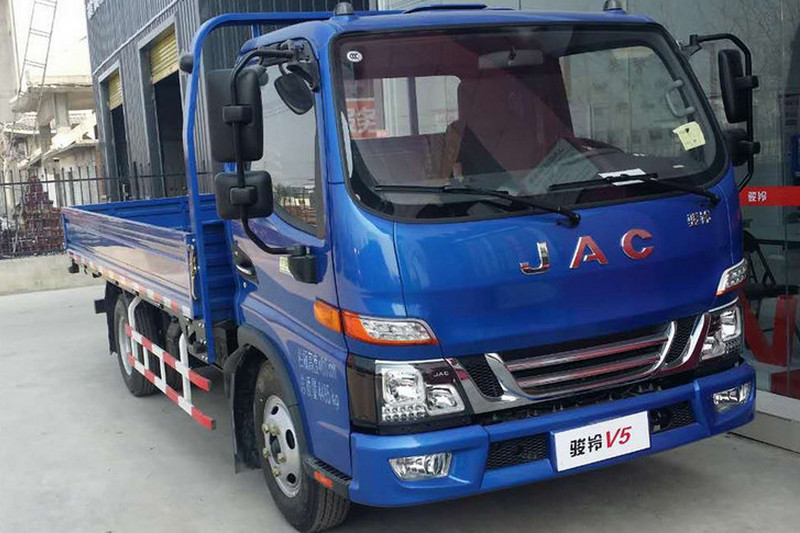江淮 骏铃V5 120马力 4.2米 国五 单排栏板载货车(HFC1045P92K1C2V)