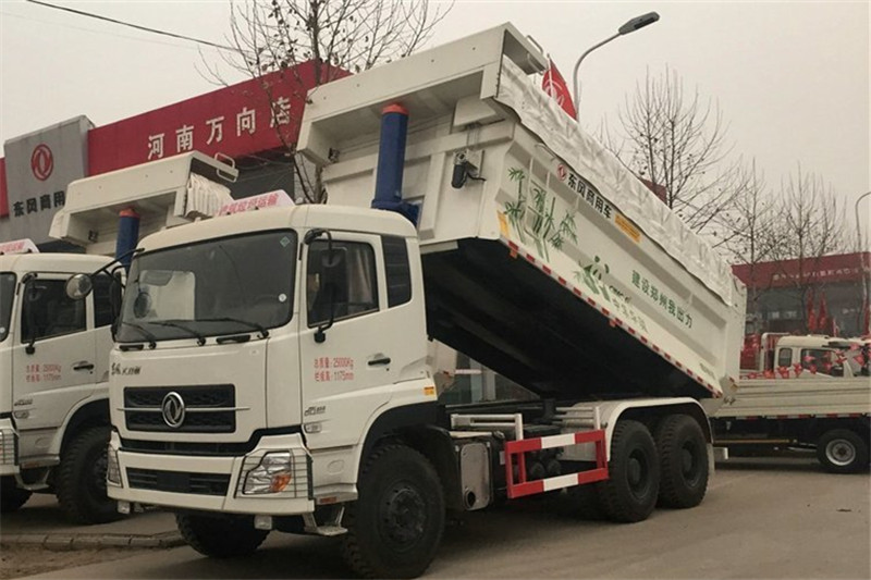 东风商用车 大力神重卡 350马力 6X4 5.8米 国四自卸车(渣土车)(DFL3258A21)