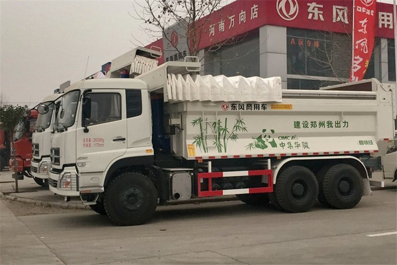 东风商用车 大力神重卡 350马力 6X4 5.8米 国四自卸车(渣土车)(DFL3258A21)