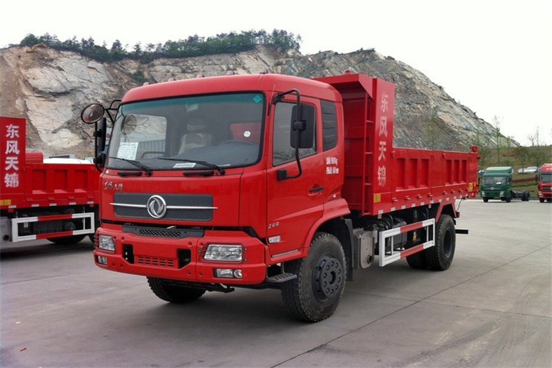 东风商用车 天锦中卡 220马力 4X2 5.4米 国四自卸车(DFL3120B6)