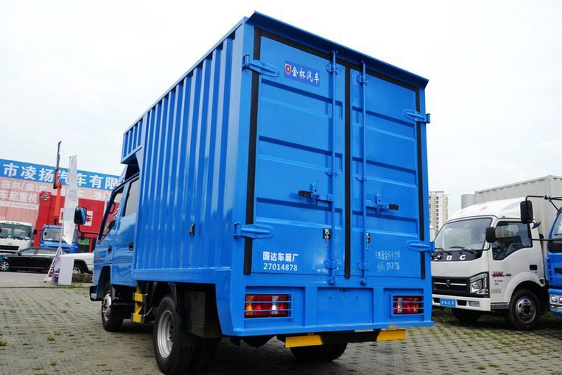 金杯 领骐 68马力 4X2 3米 国四双排厢式轻卡(SY5044XXYDF-AT)