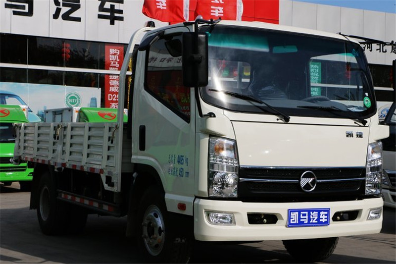 凯马 凯捷 87马力 4.2米 国四单排栏板轻卡(KMC1042LLB33D4)