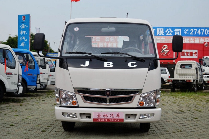 金杯 金驭 69马力 汽油/CNG 4X2 2.7米 国四双排栏板微卡(SY1034SK1L)