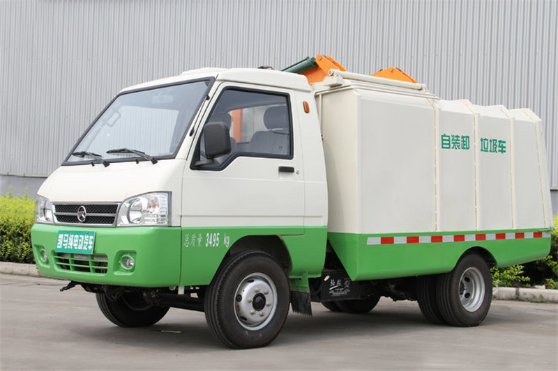 凯马 EV 27马力 4X2 纯电动单排垃圾车(KMC5030ZZZEVA23D)