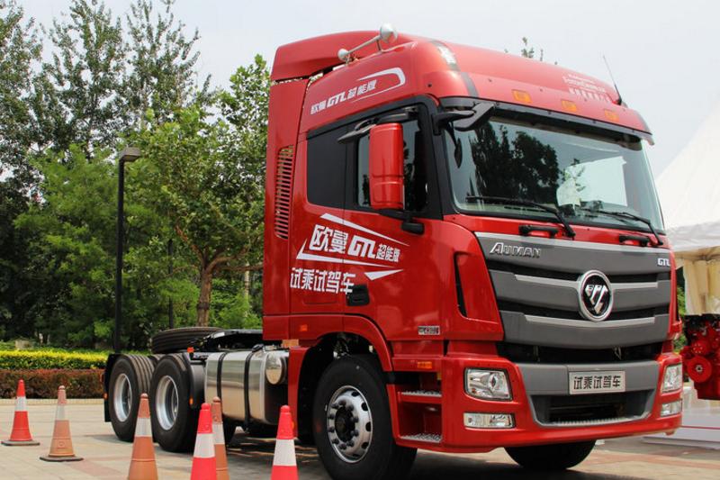 福田 欧曼GTL 9系重卡 超重载型 超能版 400马力 6X4 国四牵引车(BJ4259SMFKB-XC)