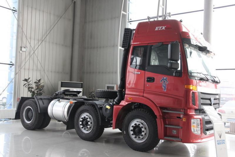 福田 欧曼ETX 9系重卡 336马力 6X2 国四牵引车(BJ4253SNFJB-XC)