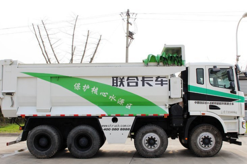 联合卡车U350 350马力 6X4 5.8米 国五 自卸车(QCC3252D654)