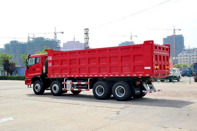 福田瑞沃重型RB 336马力 8X4 8米 国四 自卸车(前顶)(BJ3313DMPJF-8)