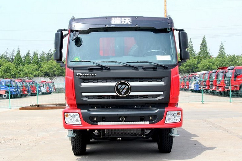 福田瑞沃重型RB 336马力 8X4 8.2米 国四 自卸车(前顶)(BJ3315DNPKC-1)