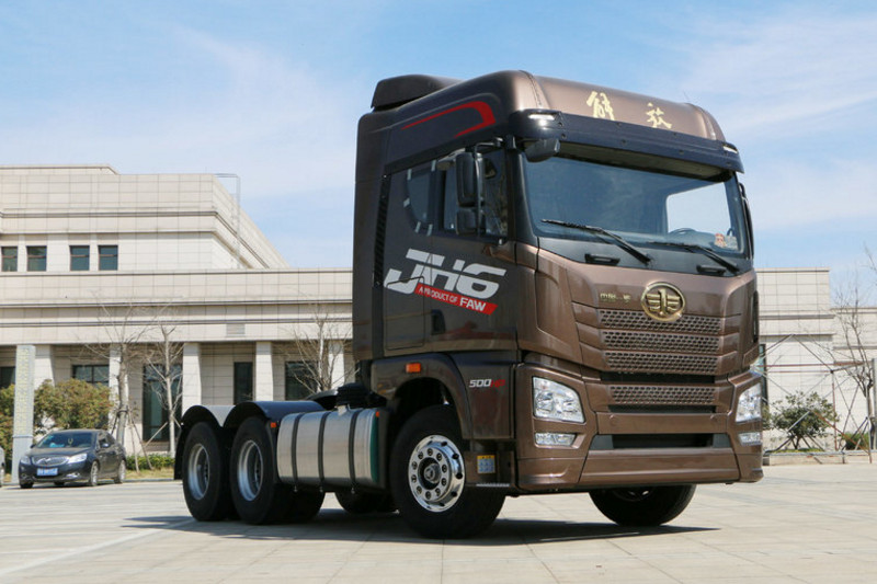 一汽解放青汽 JH6重卡 500马力 6X4 国五牵引车(CA4250P25K2T1E5A)