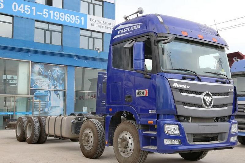 福田 欧曼GTL 6系重卡 350马力 8X4 国四载货车底盘(BJ5319CCY-XH)