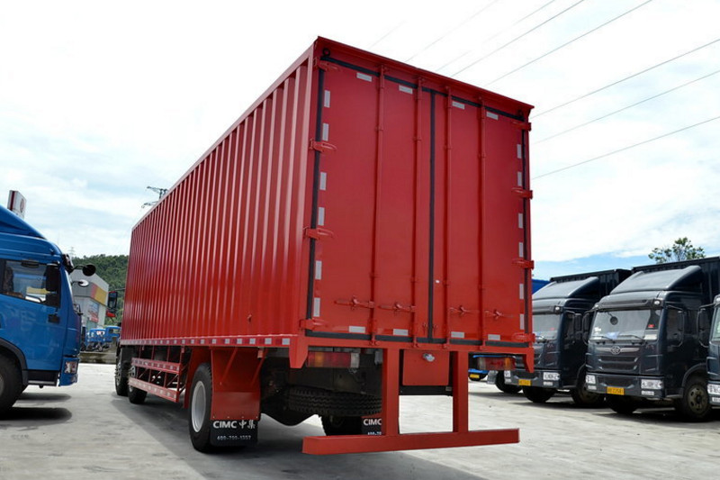 一汽解放青汽 龙V 164马力 4X2 7.7米 国四厢式载货车(CA5148XXYPK2L4E4A80-3)