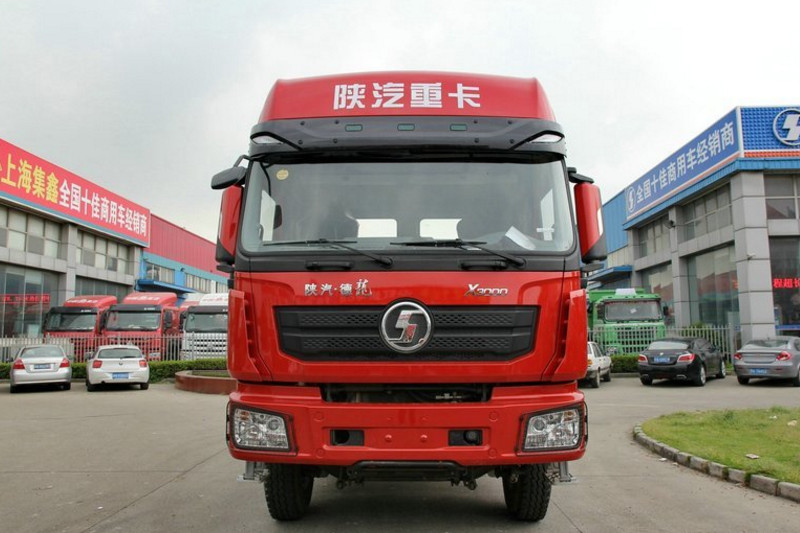 陕汽康明斯 德龙X3000 轻量化版 420马力 6X4 国四牵引车(SX42564T324)