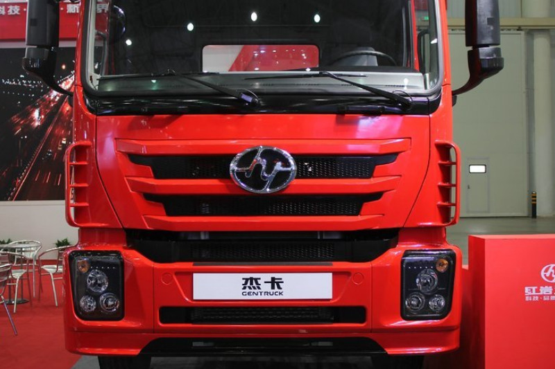 上汽红岩 杰卡C100重卡 290马力 4X2 国四 牵引车(半高顶)(CQ4185ZMVG361)