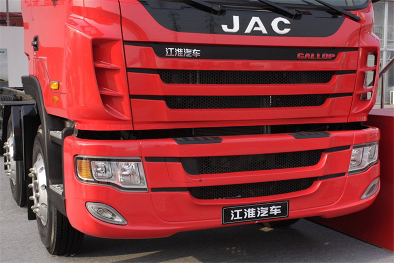 江淮 格尔发KW重卡 336马力 8X4 9.5米 国四排半栏板载货车(HFC1314K2R1F)