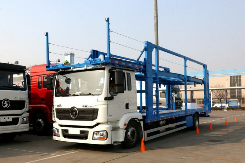 陕汽重卡 德龙新M3000 300马力 4x2 国五中置轴轿运车(SX5188TCLMN701)