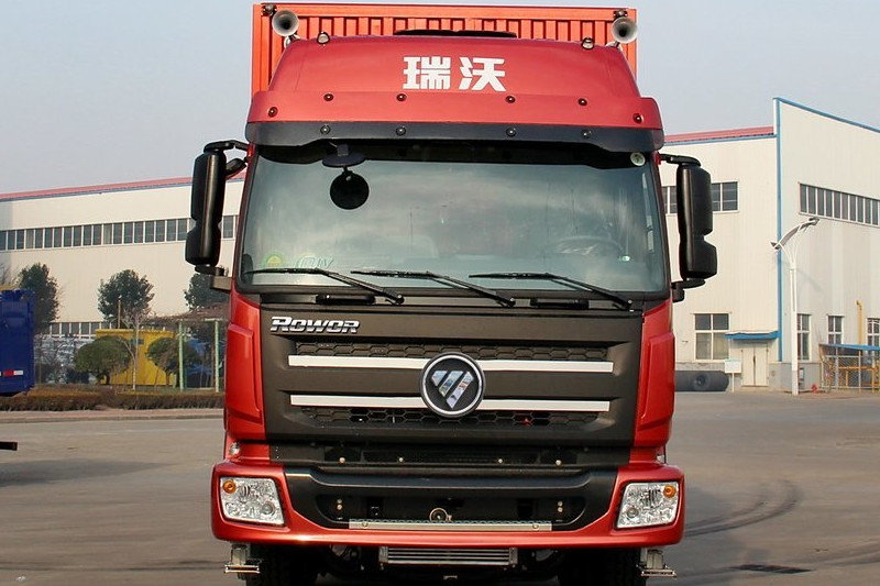 福田 瑞沃中卡 270马力 8X4 9.5米 国四 厢式载货车(BJ5315XXY-2)