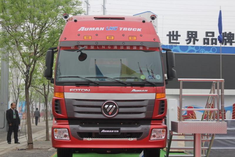 福田 欧曼ETX 6系重卡 380马力 6X4 国五LNG牵引车(双罐)(BJ4253SNFCB-AE)