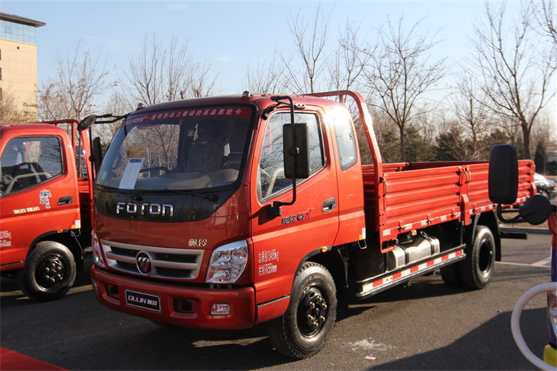 福田 奥铃CTX中卡 科技版 156马力 4X2 6.8米栏板载货车(国五)(BJ1169VKPEK-F3)