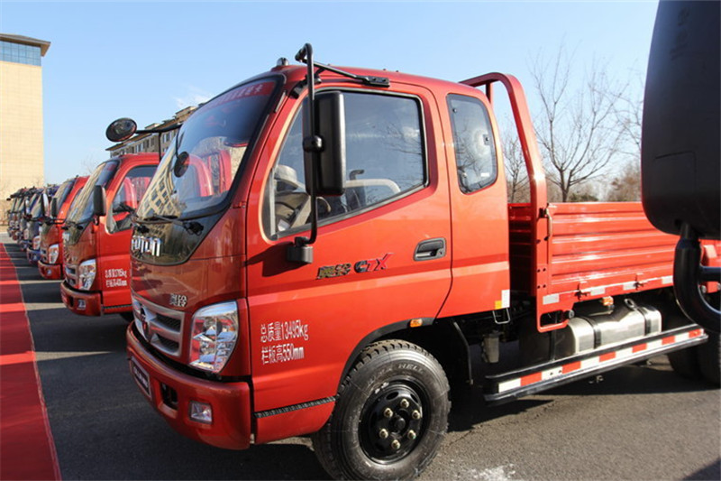 福田 奥铃CTX中卡 科技版 156马力 4X2 6.8米栏板载货车(国五)(BJ1169VKPEK-F3)