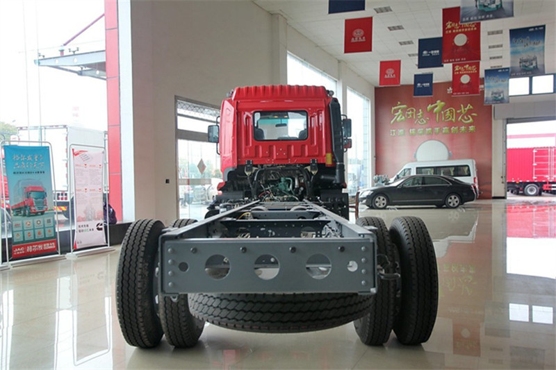 江淮 格尔发K3X重卡 220马力 6X2 7.8米 国四排半仓栅式载货车(HFC5161CCYP2K2C50F)