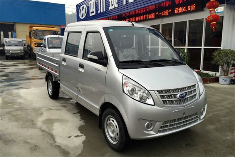 四川现代 瑞逸 1.5L 112马力 汽油 2.1米 国五双排栏板微卡(CNJ1021SSA30V)