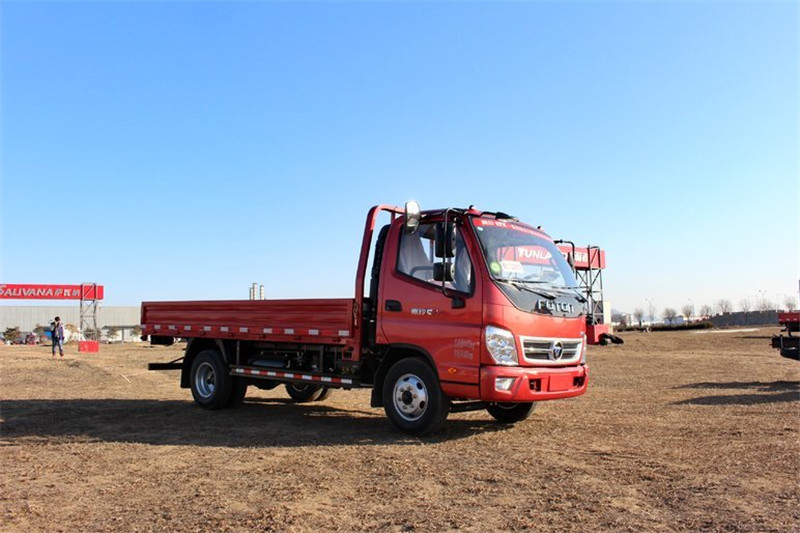福田 奥铃CTX 118马力 3.8米 4X2 国四排半栏板轻卡(BJ1049V8PEA-FG)