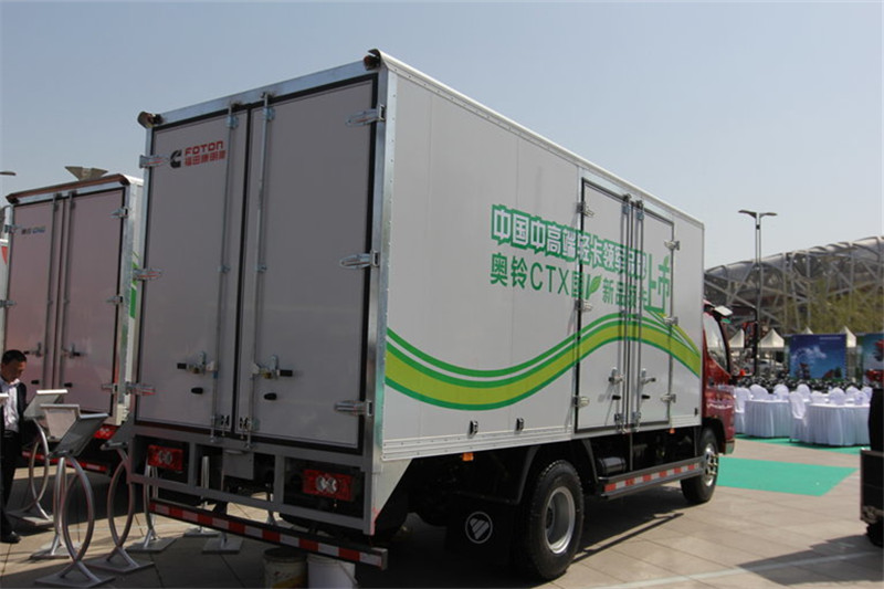 福田 奥铃CTX中卡 科技版 156马力 4X2 6.2米 国四厢式载货车(BJ5169XXY-CA)