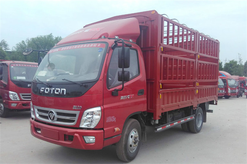 福田 奥铃CTX 143马力 4.2米 4X2 国五单排仓栅式轻卡(断气刹)(BJ5049CCY-F7)