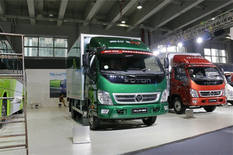 福田 奥铃CTX 156马力 4.2米 4X2 国五单排厢式轻卡(邮政车)(BJ1069VCJEA-F1)