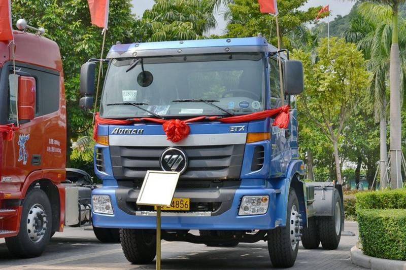 福田 欧曼ETX 5系重卡 280马力 4X2 国五LNG牵引车(BJ4182SLFKA-XA)