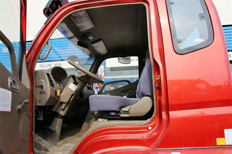 福田 奥铃CTX中卡 170马力 4X2 6.8米 国五排半仓栅式载货车(BJ5169CCY-F1)