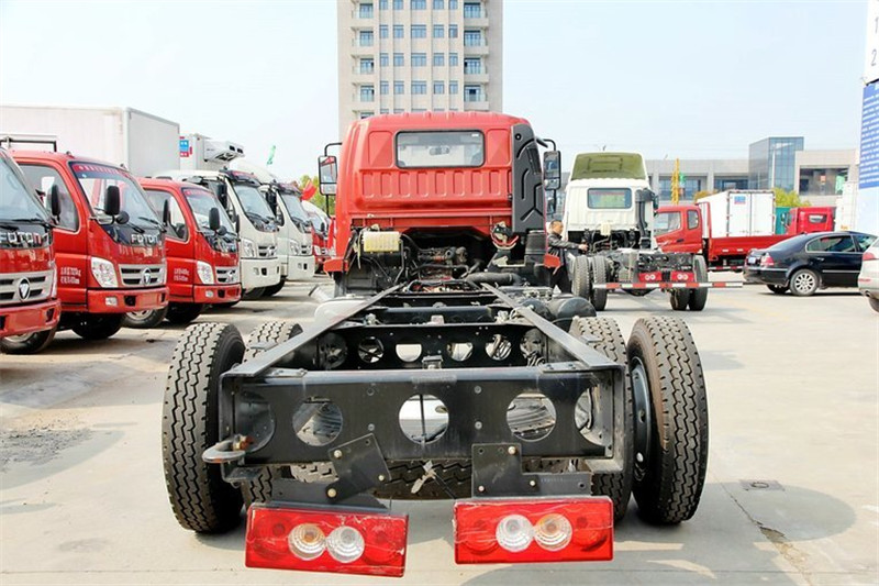 福田 奥铃CTX中卡 156马力 4X2 6.2米 国五排半栏板载货车(BJ1139VJPEK-F5)