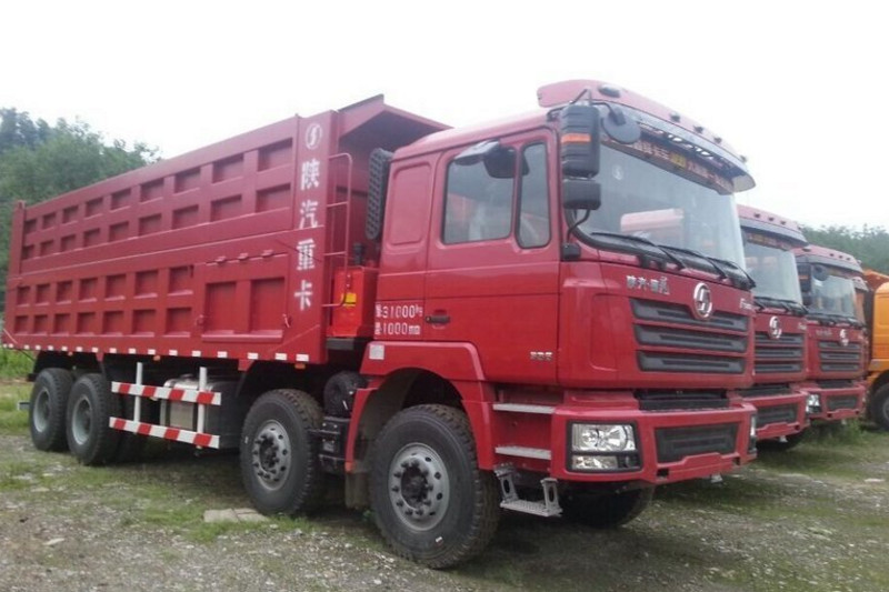 陕汽重卡 德龙F3000 375马力 8X4 7.6米 国四自卸车(SX3316DT366)
