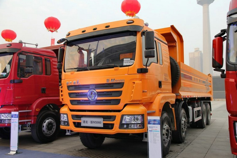 陕汽重卡 德龙新M3000 336马力 8X4 7.4米 国四自卸车(SX3316HR366)