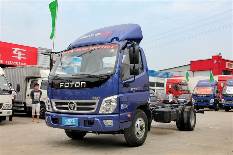 福田 奥铃CTX 143马力 3.8米 4X2 国四排半轻卡底盘(BJ1049V9PEA-FA)
