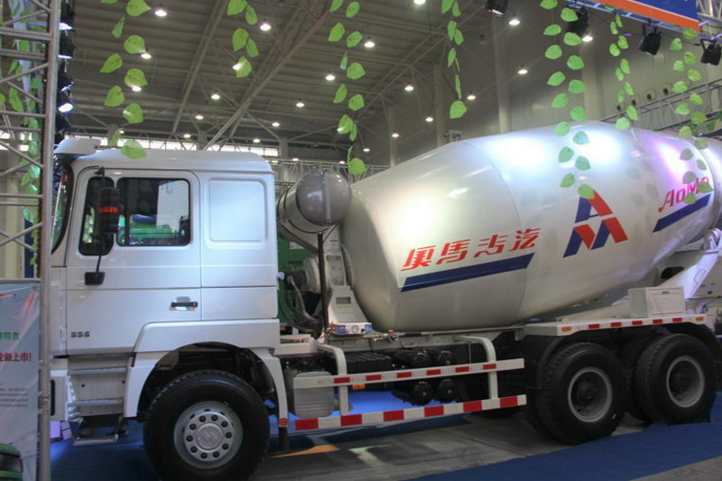 陕汽 德龙F3000 336马力 6X4 国四混凝土搅拌车(SX5255GJBJR404)