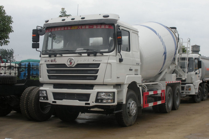 陕汽 德龙F3000 300马力 6X4 国四混凝土搅拌车(SX5256GJBDR364)