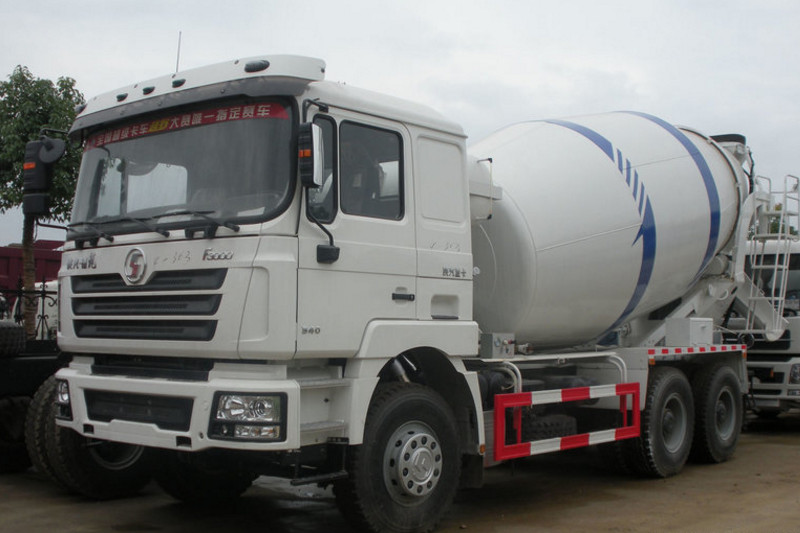 陕汽 德龙F3000 336马力 6X4 国四混凝土搅拌车(SX5256GJBDR364)