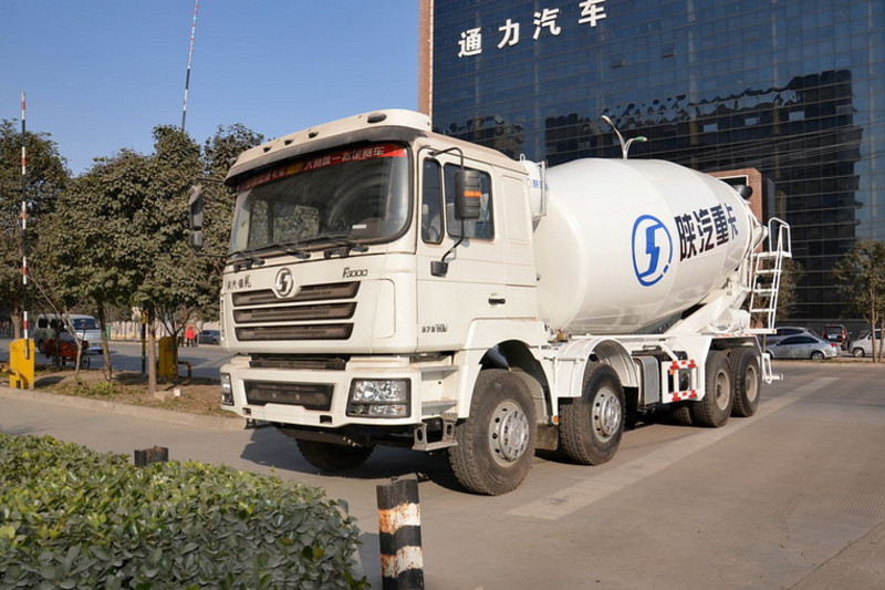 陕汽 德龙F3000 375马力 8X4 国四混凝土搅拌车(SX5316GJBDT346)