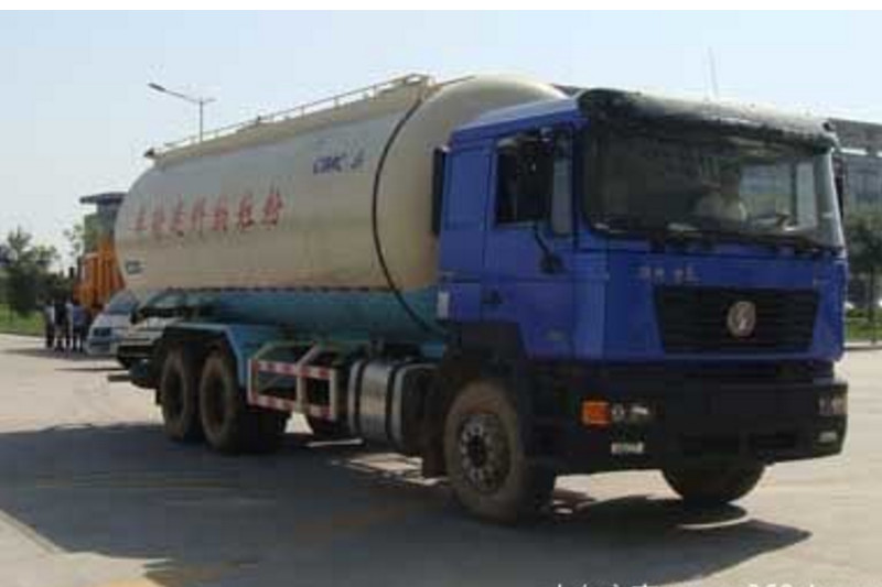 陕汽 德龙F3000 375马力 8X4 国四粉粒物料车(SX5316GFLNT466)