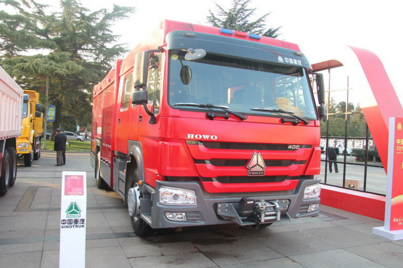 中国重汽 HOWO 360马力 4X2 国四消防车