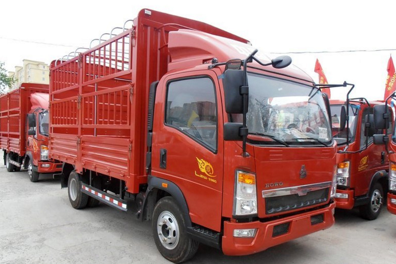 中国重汽HOWO 统帅 154马力 4.2米 4X2 国四单排仓栅式载货车(ZZ5047CCYF341BD144)