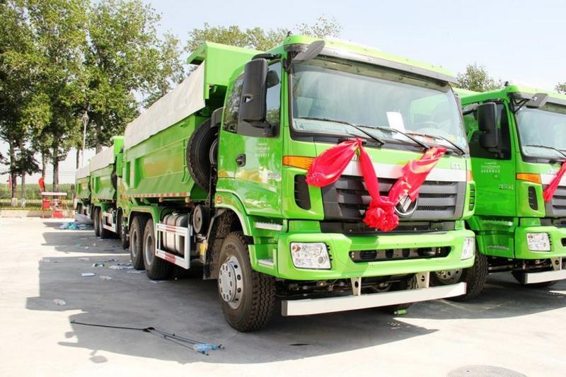 福田 欧曼ETX 9系重卡 336马力 6X4 国四5.6米自卸车(U型斗新型渣土车)(BJ3253DLPKB-XD)