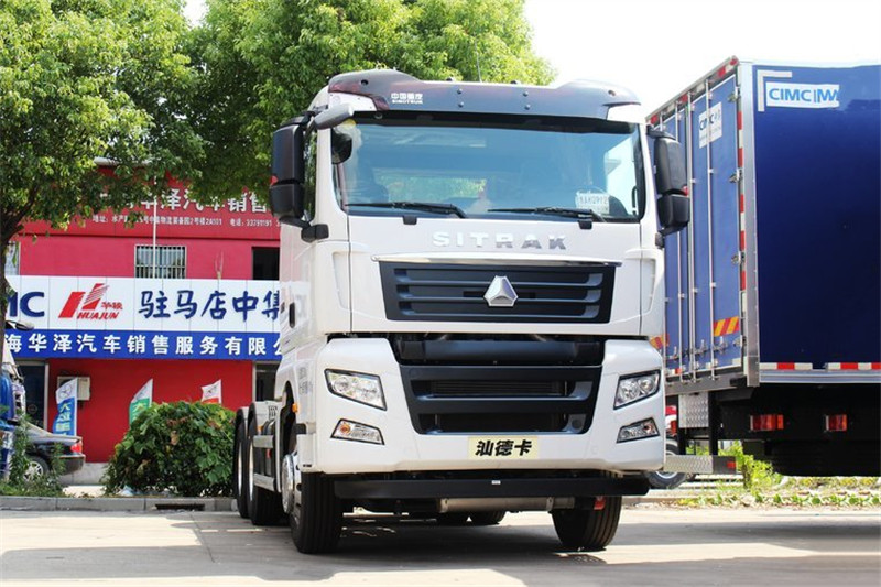 中国重汽 汕德卡SITRAK C7H重卡 400马力 6X4 国五牵引车(危险品)(ZZ4256V324HE1W)