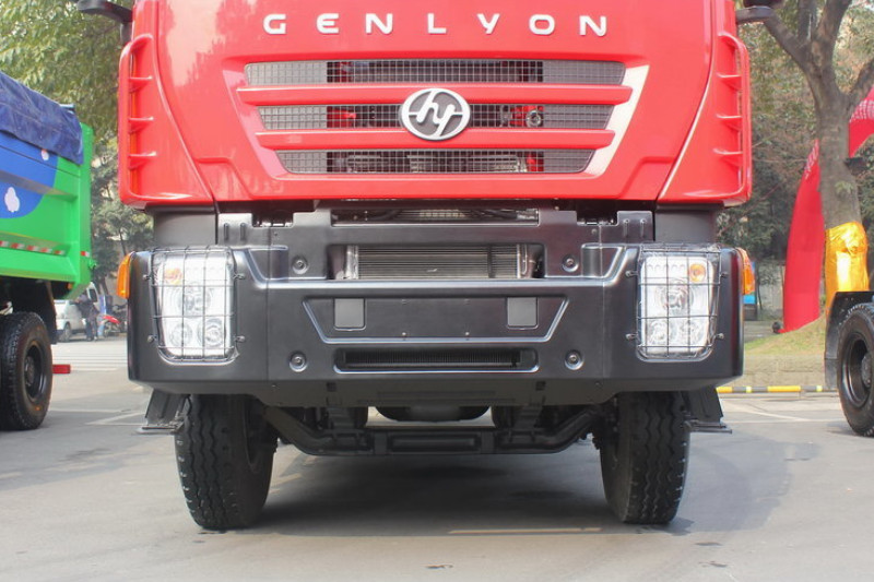 上汽红岩 杰狮C100重卡 350马力 6X4 7米国四 自卸车(CQ3255HTG504)
