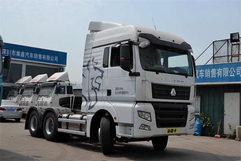 中国重汽 汕德卡SITRAK C7H重卡 440马力 6X4 国五牵引车(变速箱:ZF16S2230 TO)(ZZ4256V324HE1B)