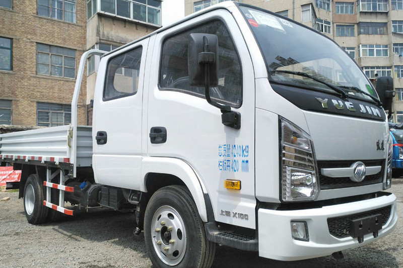 跃进 上骏X100-33 110马力 3.2米 国五 双排栏板轻卡(NJ1042KFDCNS)